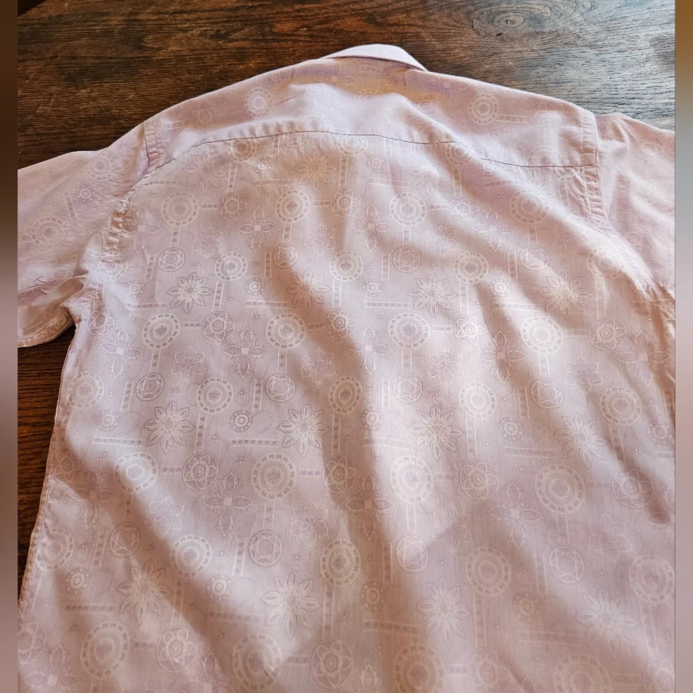 Jared Lang Men's Purple Patterned Sz2 - Picture 7 of 10